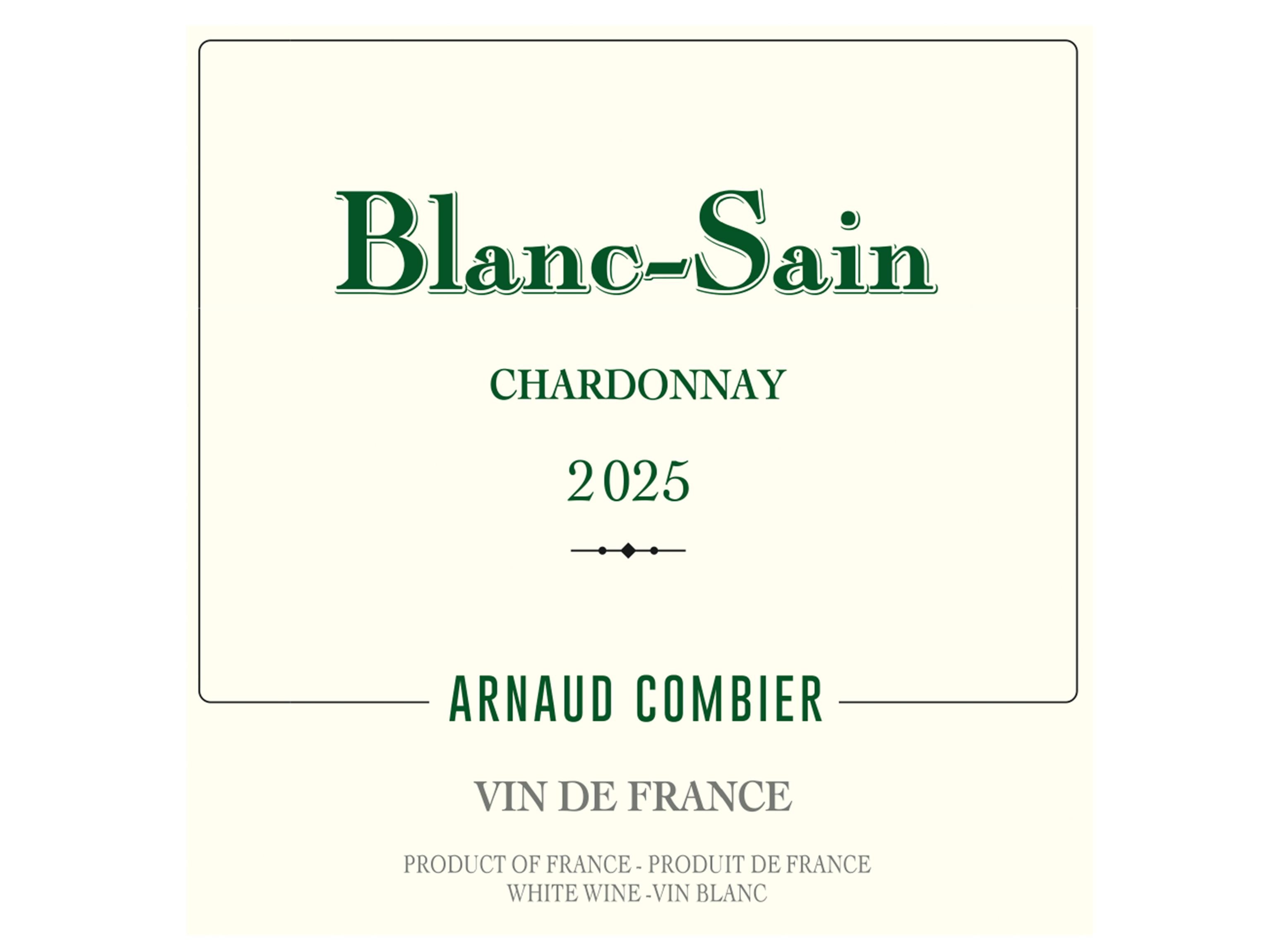 Blanc Sain 2025 EN